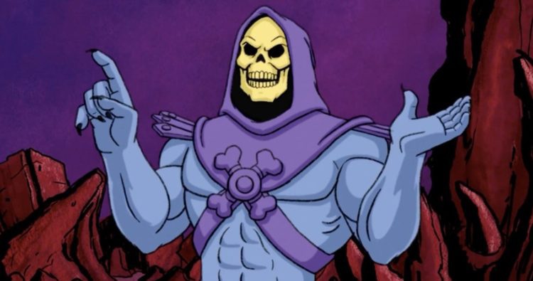 mark hamill as skeletor